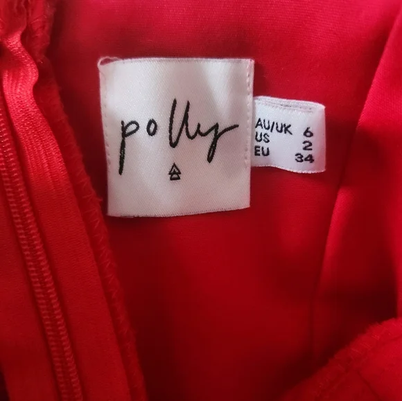 Princess Polly  Red Mini Dress - Picture 5 of 6